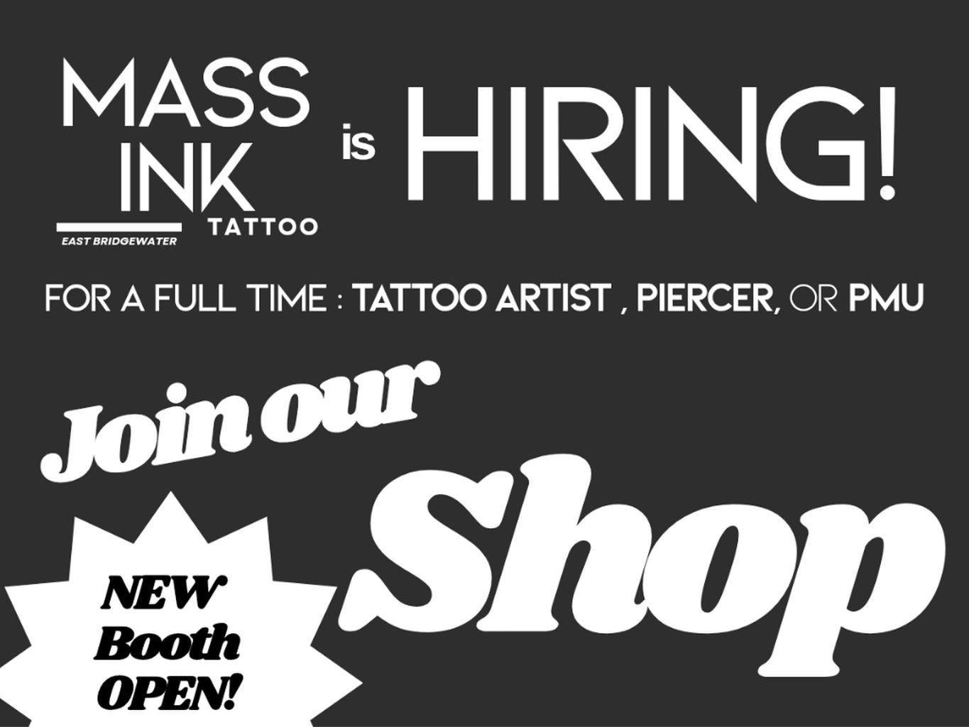 HIRING - APPLY