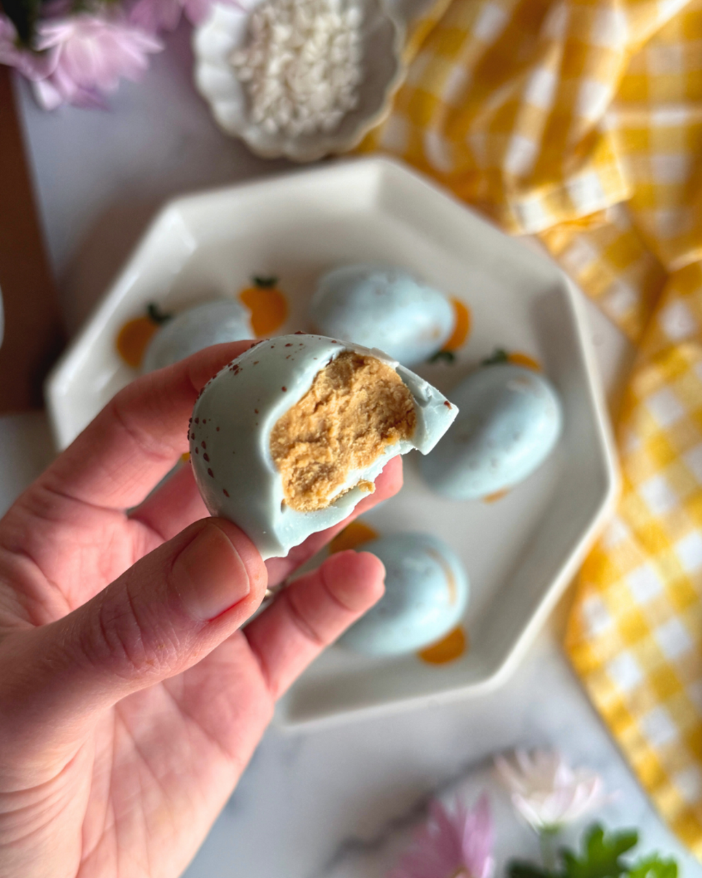 Robin's Egg Peanut Butter Cups