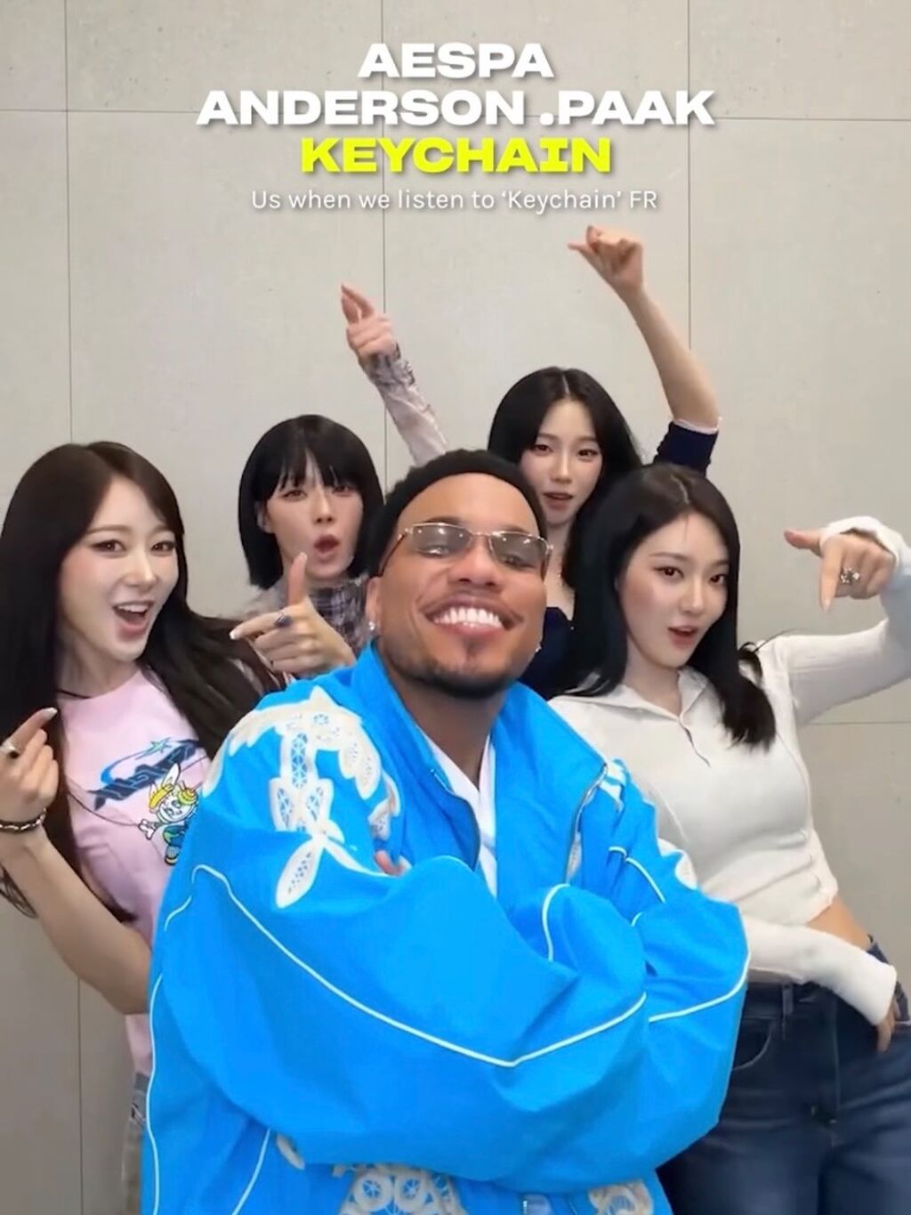 LISTEN TO AESPA & ANDERSON .PAAK'S 'KEYCHAIN' HERE