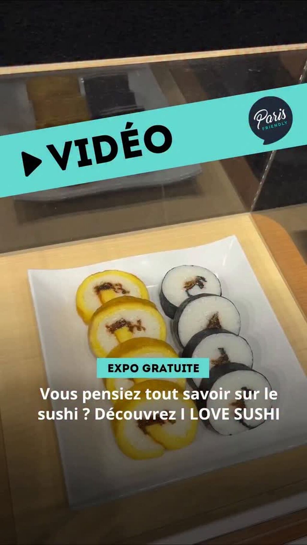 I love sushi
