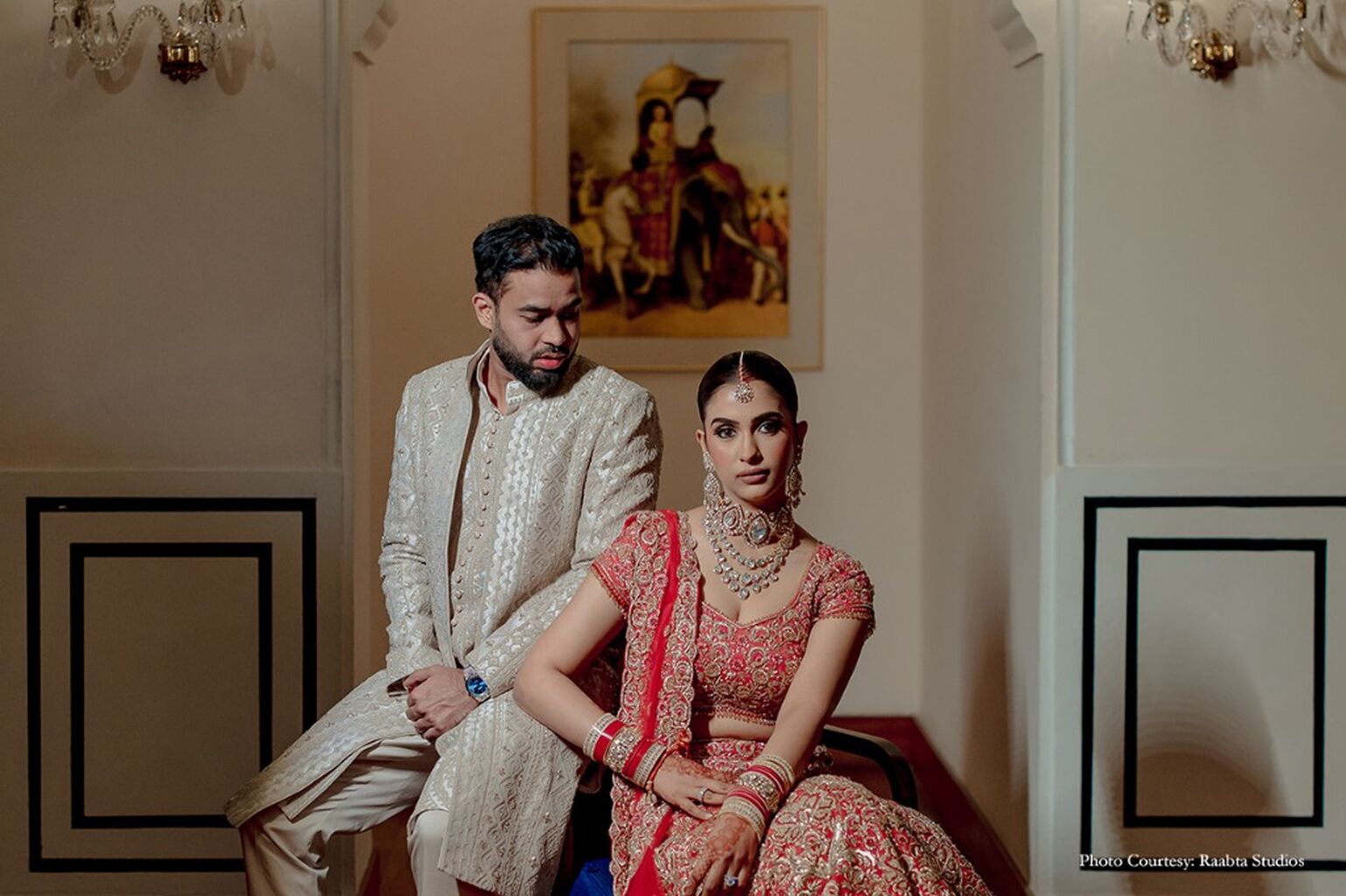 Aishni Katariya Jain and Aman Jain, The Oberoi Sukhvilas Resort & Spa, New Chandigarh