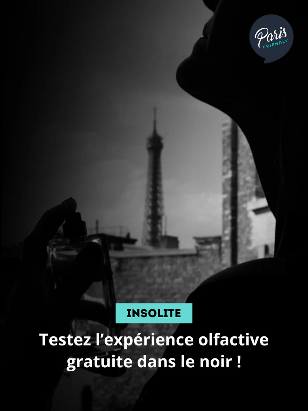 Testez l&rsquo;exp&eacute;rience olfactive gratuite dans le noir !