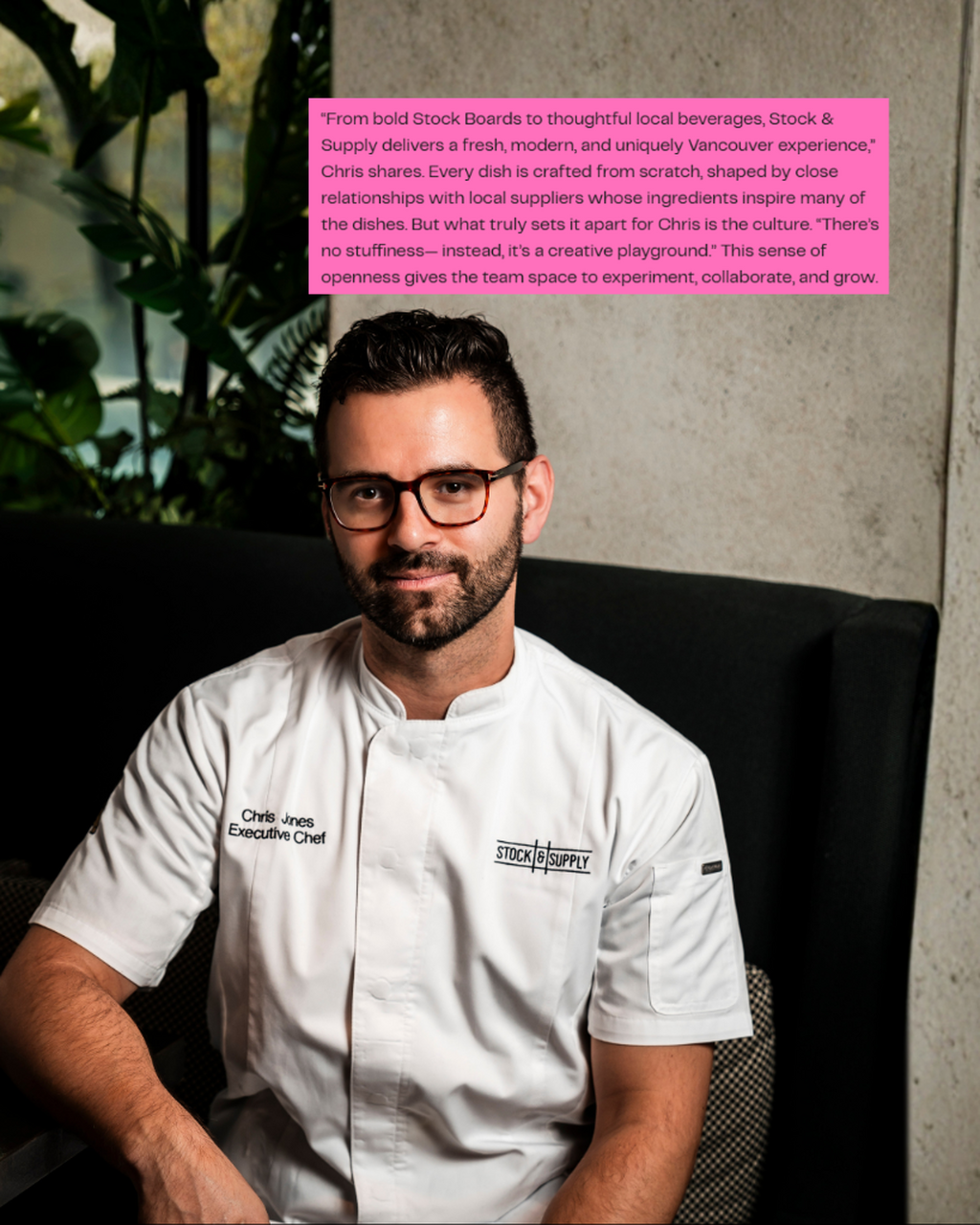People of Downtown: Chef Chris Jones of Stock & Supply