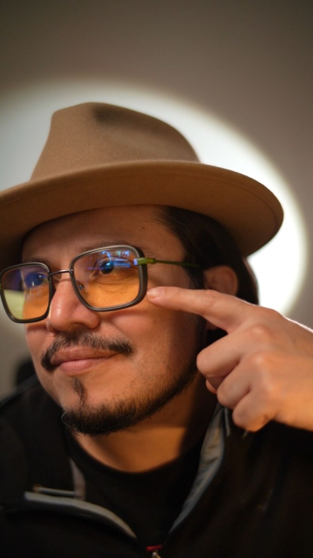 Los lentes que uso