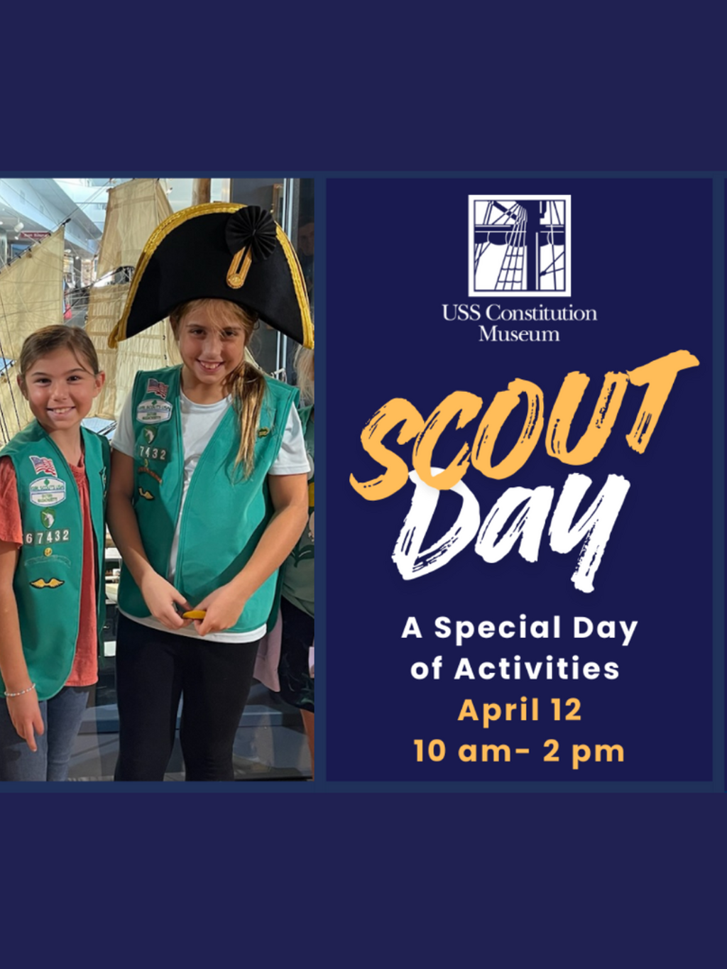 Scout Day at USS Constitution Museum 