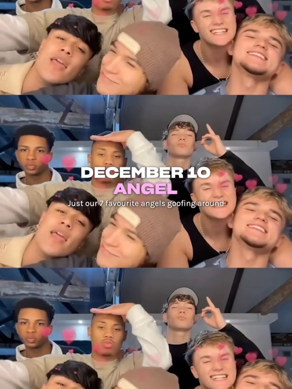 LISTEN TO DECM=EMBER 10'S 'ANGEL' HERE
