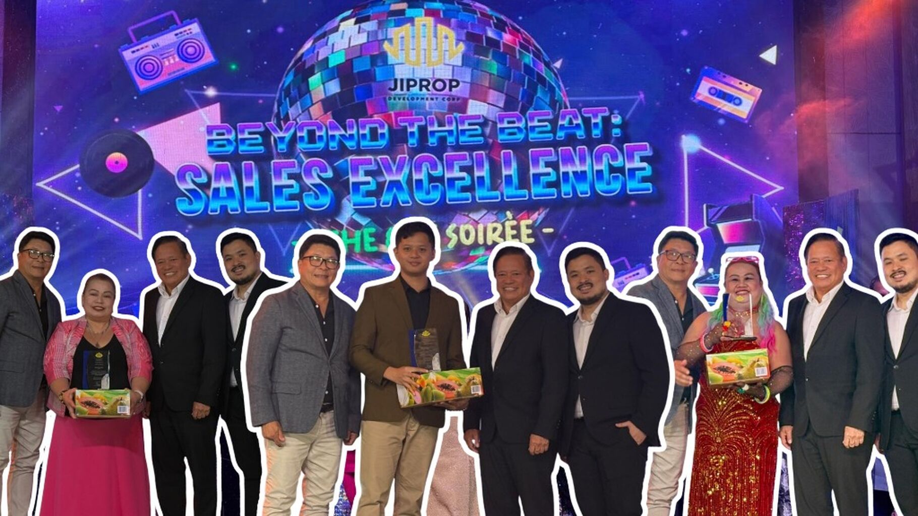 JIPROP Development Corporation grooves into 2026 with a night of Sales Excellence and &rsquo;80s nostalgia