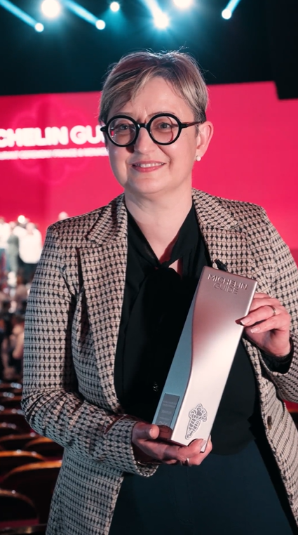 What does a sommelier mean to a gastronomic restaurant? We talked with @anne_humbrecht from @la_table_du_gourmet_, recipient of Sommelier Award 2026 in MICHELIN Guide France & Monaco 2026.⁣