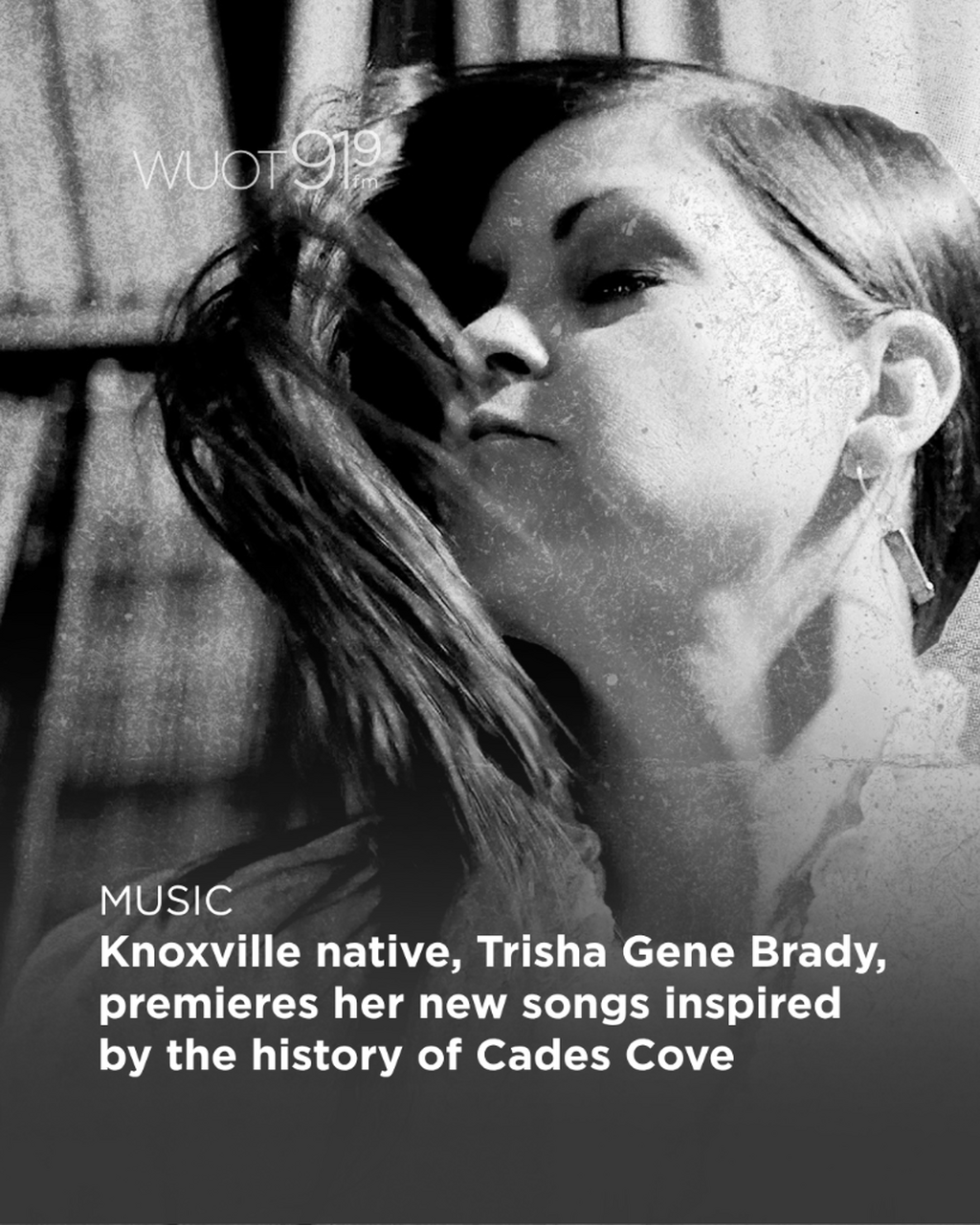 Knoxville native, Trisha Gene Brady, premieres her new songs inspired by the history of Cades Cove