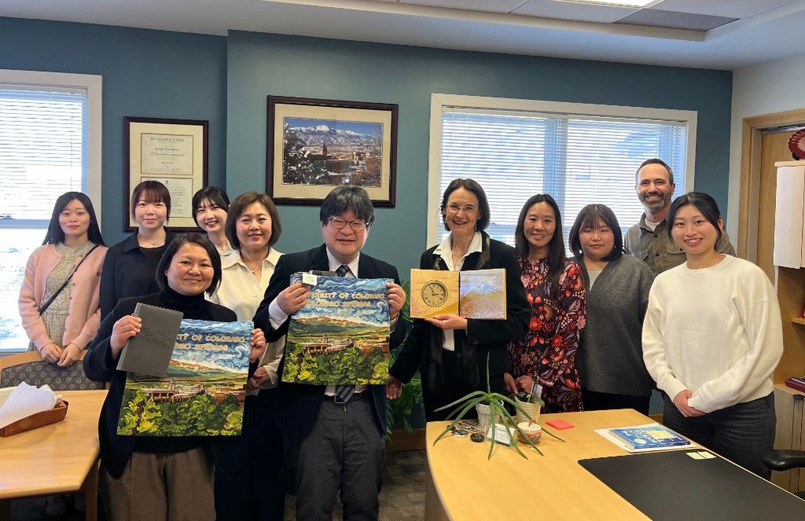 Kanazawa Students Visit UCCS on UCCS News!