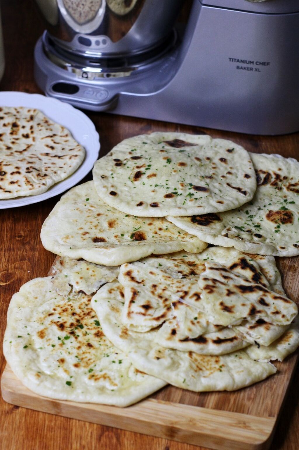 Il pugliese che cucina - Pane Naan al formaggio