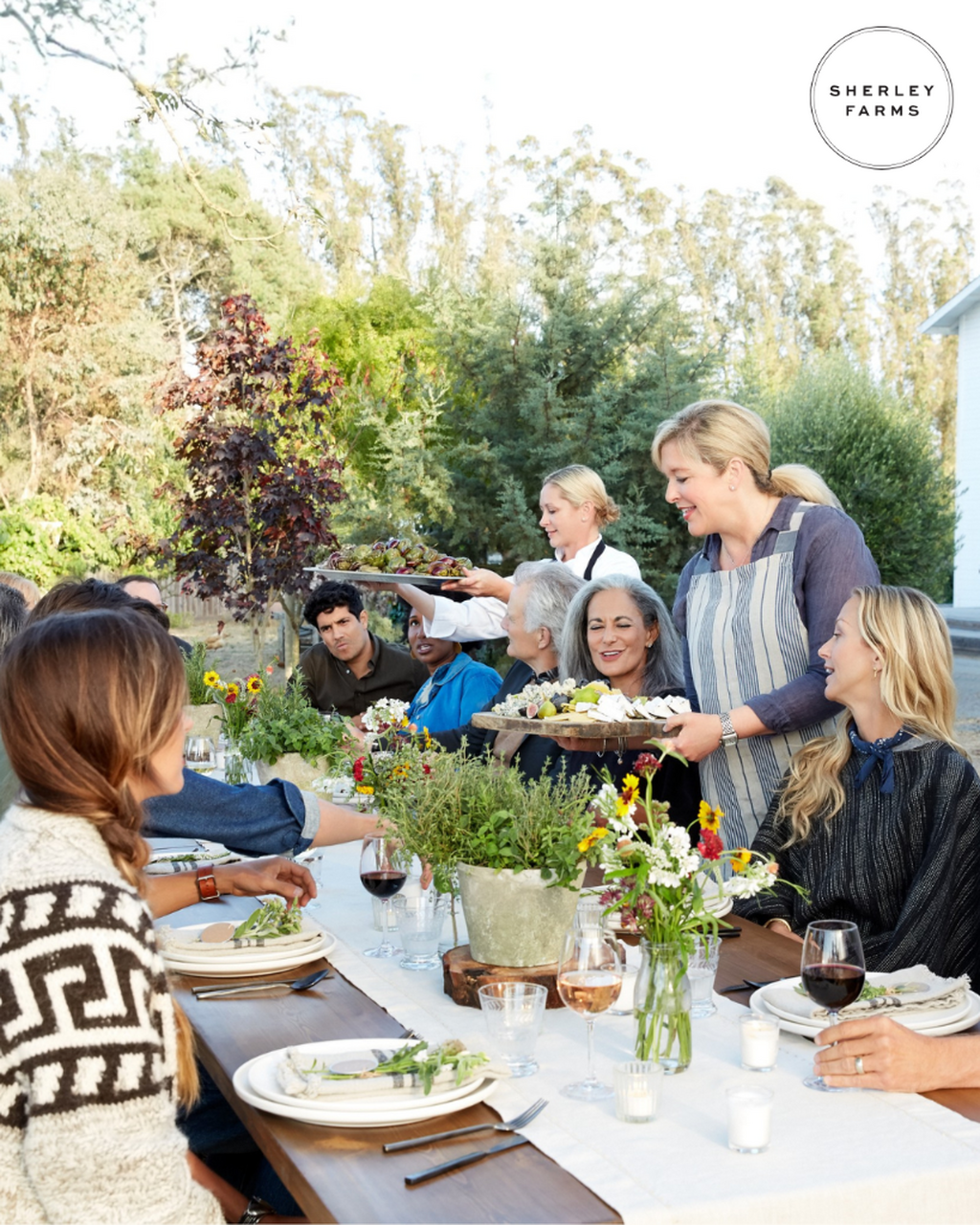 Explore. Gather. Sherley Farms.