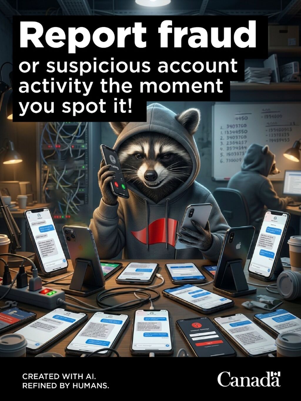 Protection from frauds and scams