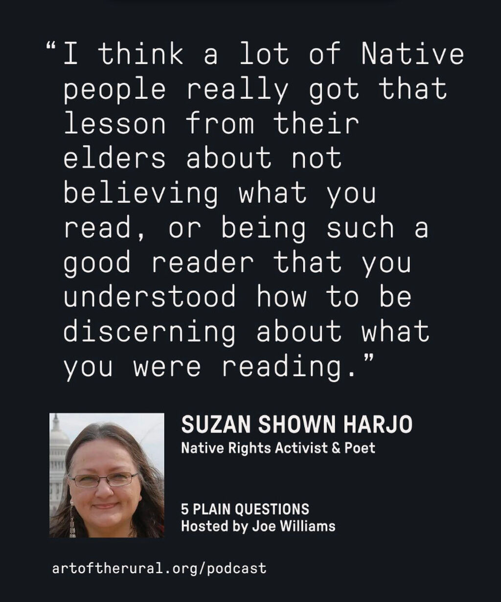 Listen: Suzan Shown Harjo
