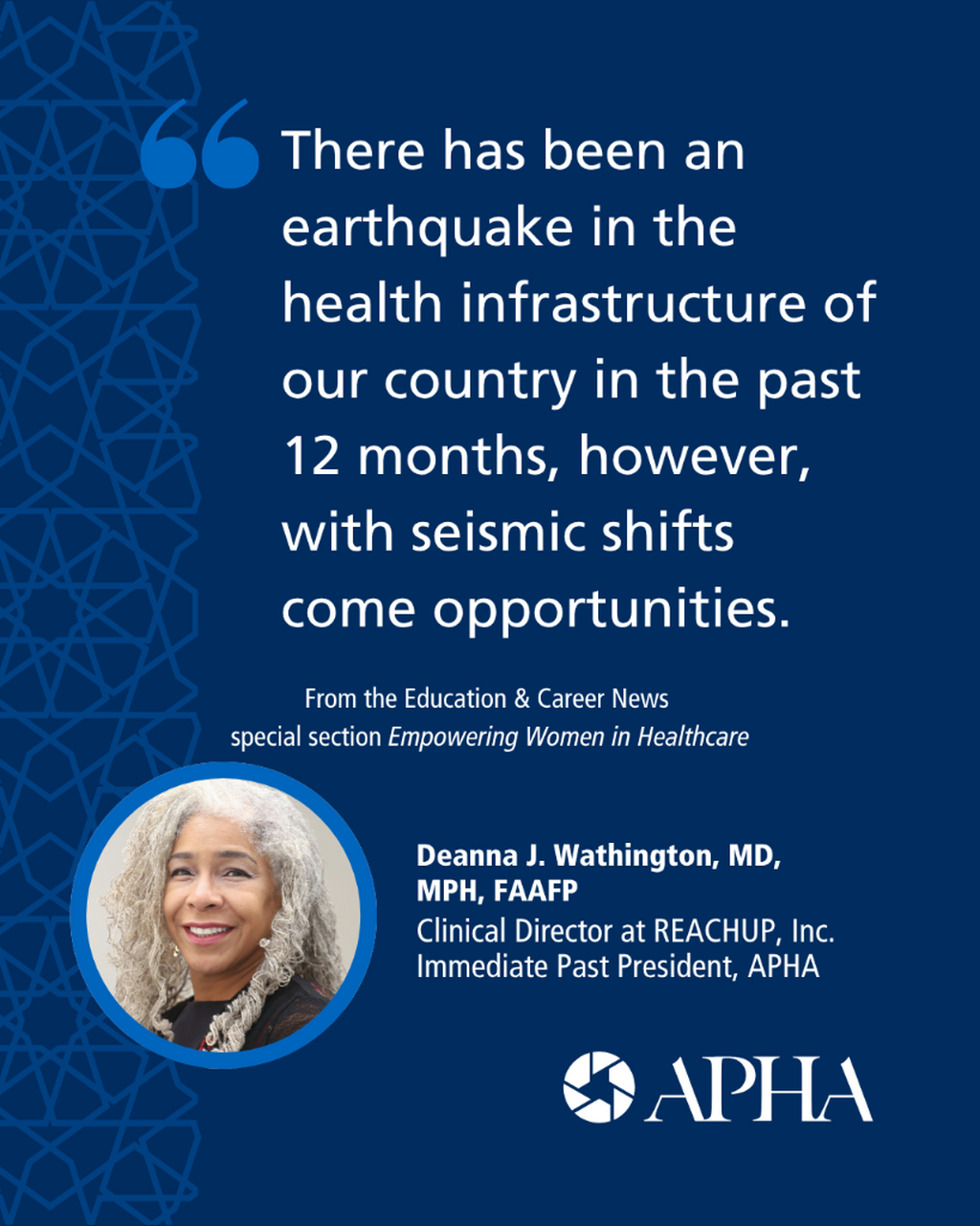 Women, Leadership, and Health: Making Space, Creating Opportunities, Removing Barriers