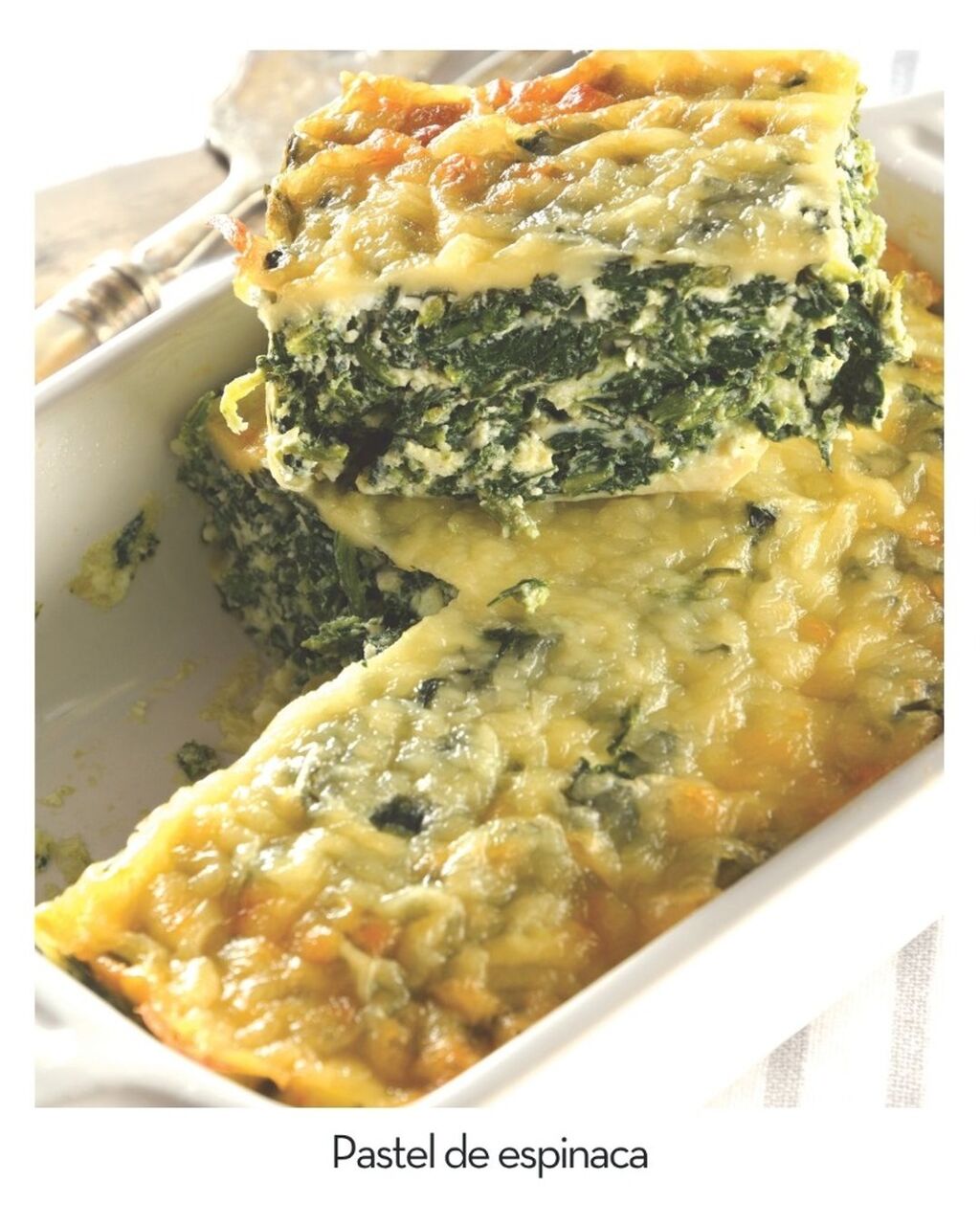 Pastel de espinaca