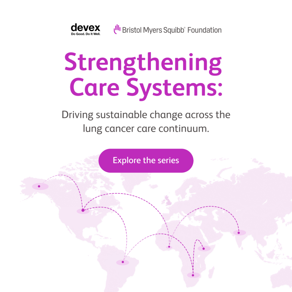 Strengthening Care Systems: Driving sustainable change across the lung cancer care continuum.