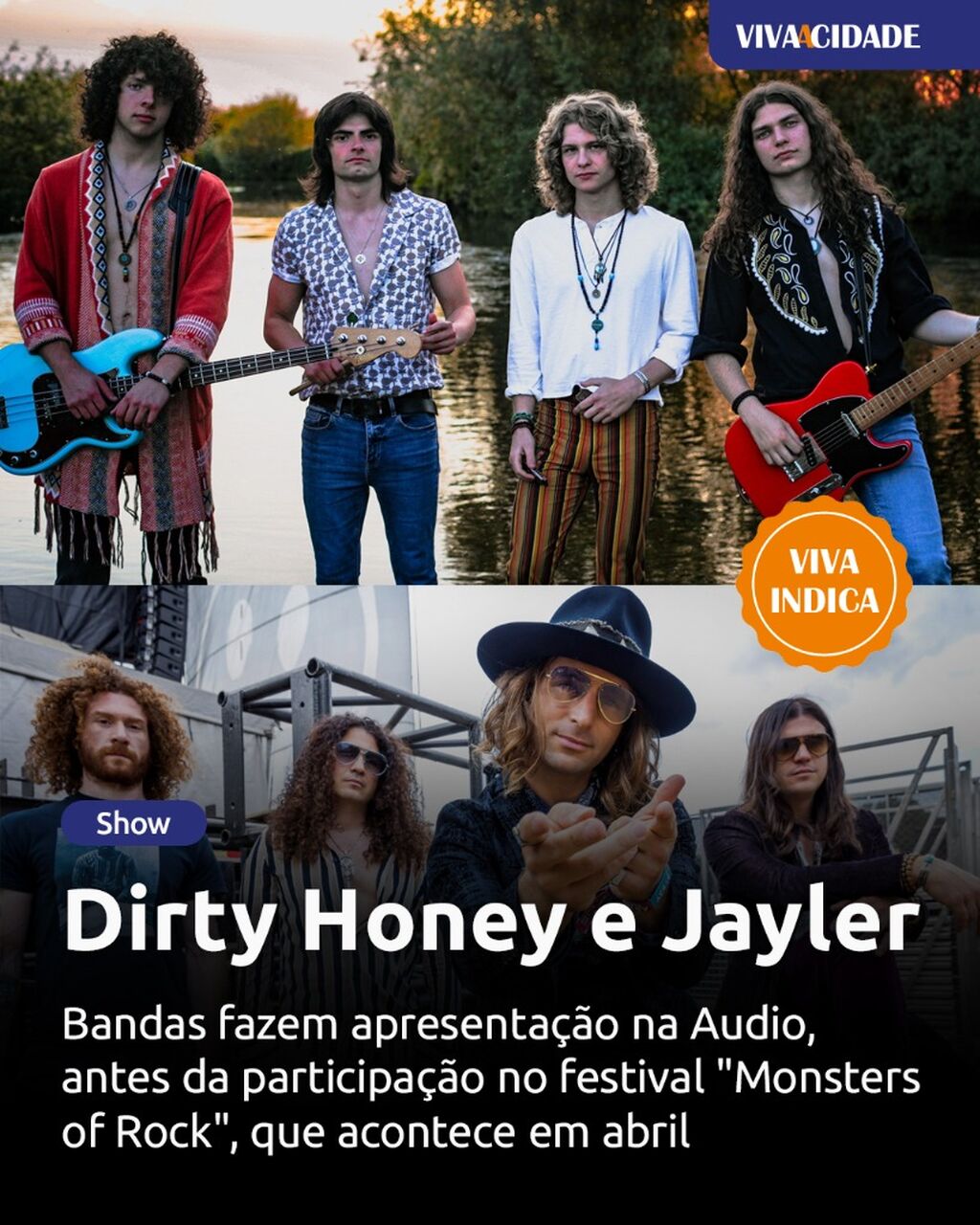 Dirty Honey e Jayler