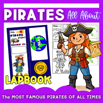 Pirate Research Lapbook | Famous Pirates | Social Studies | Upper Elementary