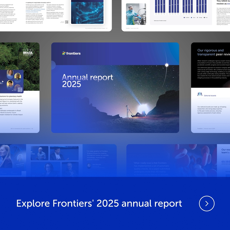 Frontiers 2025 Annual Report