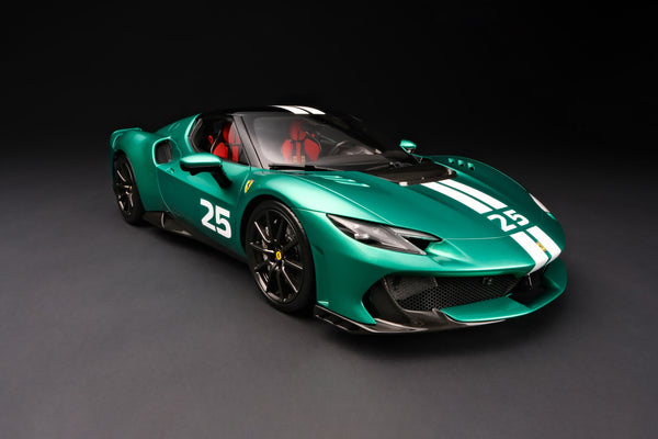 Ferrari 296 Speciale (2025) - Verde N&uuml;rburgring - 1:8 scale