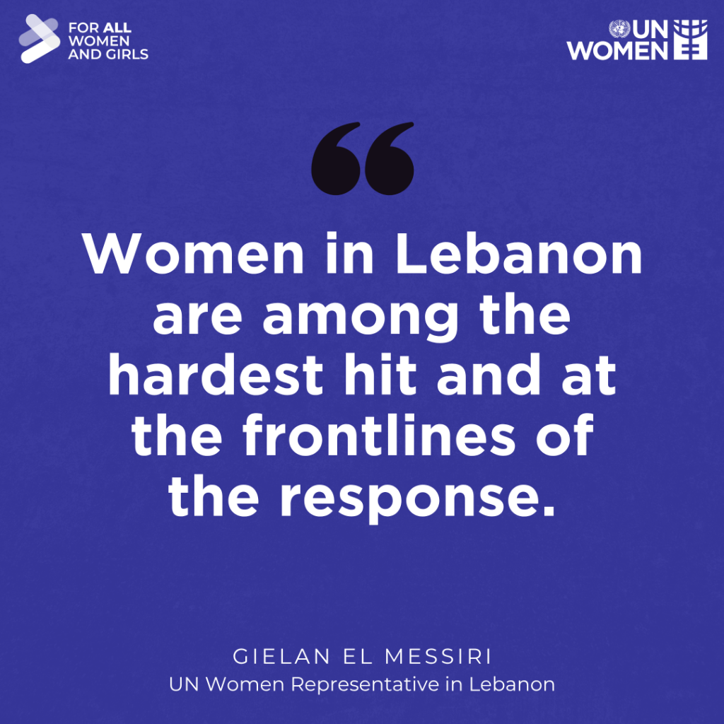 Press Briefing by UN Women on the situation for women and girls in Lebanon