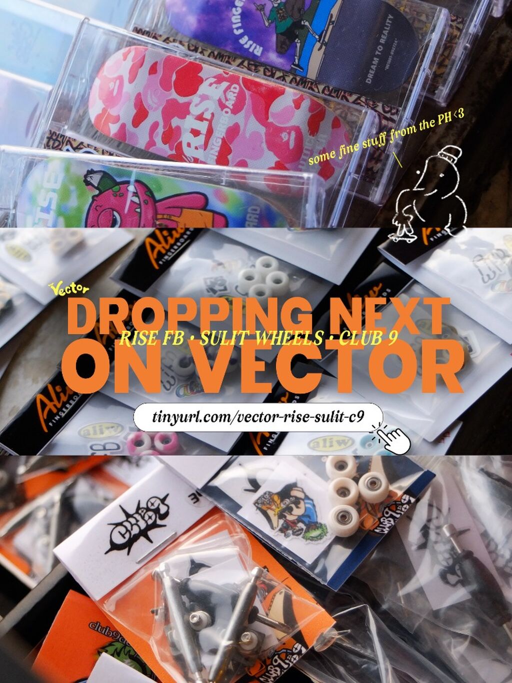 RISE Fingerboards &bull;  Sulit wheels&nbsp;&bull; Club 9 essentials - ORDER FORM