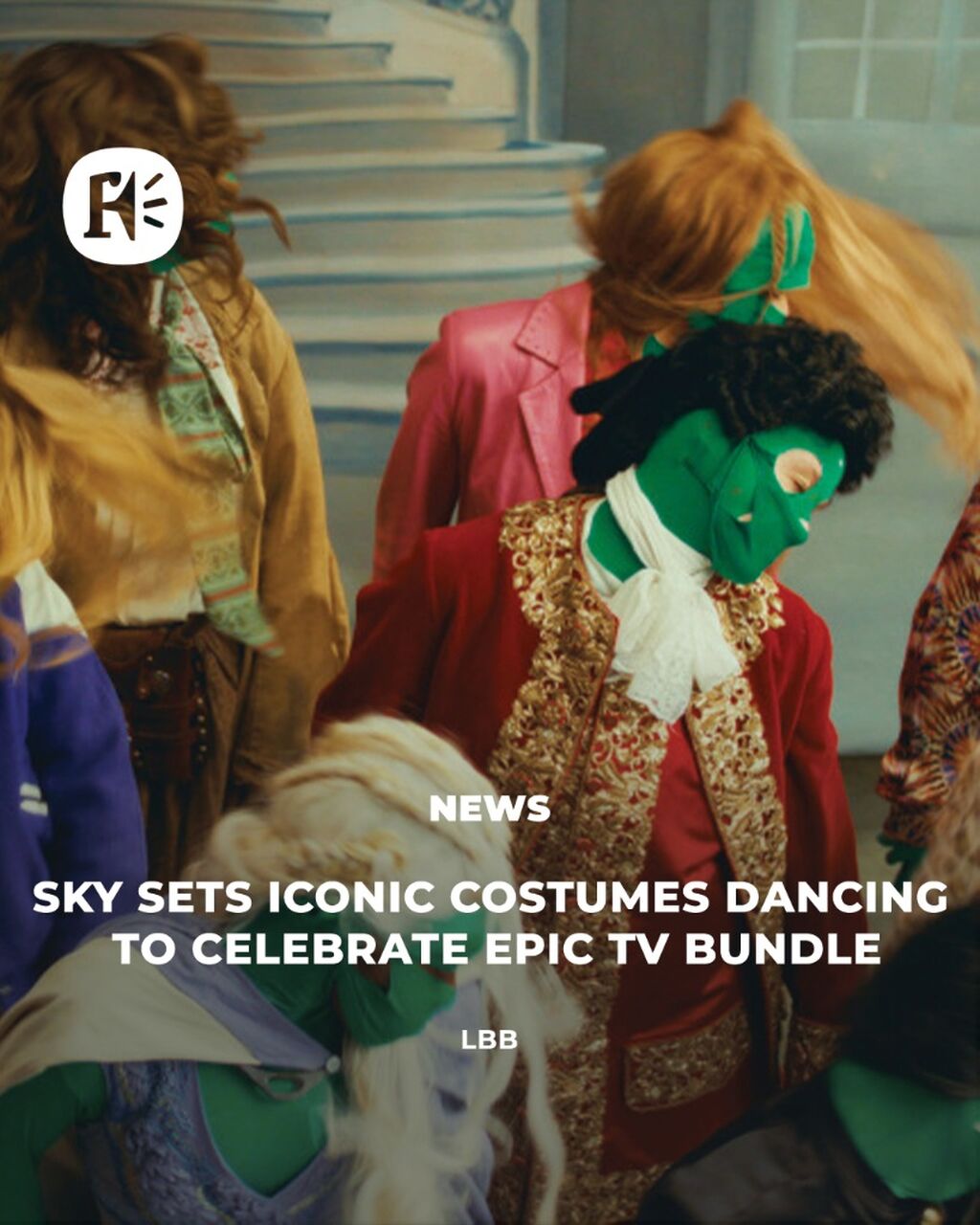 Sky Sets Iconic Costumes Dancing to Celebrate Epic TV Bundle