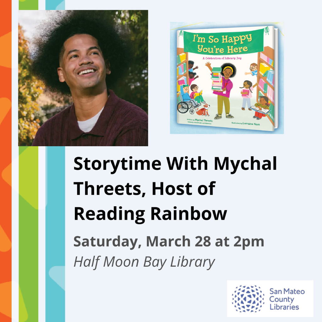 Storytime with Michal Threets at HMB Library