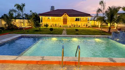 Rams Garden | 2BR | Sleeps 10 | ₹11-16K | Near Kondapochama Reservoir