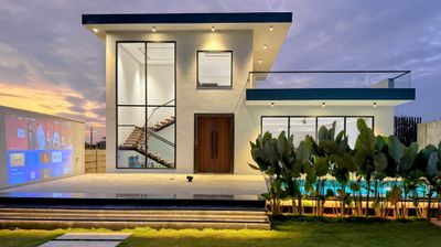 Petal Wood | 3BR | Sleeps 15 | ₹14-19K | 10 mins from Shamshabad ORR Exit