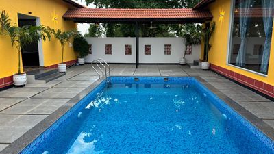 Sthavya | 3BR | Sleeps 16 | ₹10-16K | 25 mins from Shamshabad ORR Exit