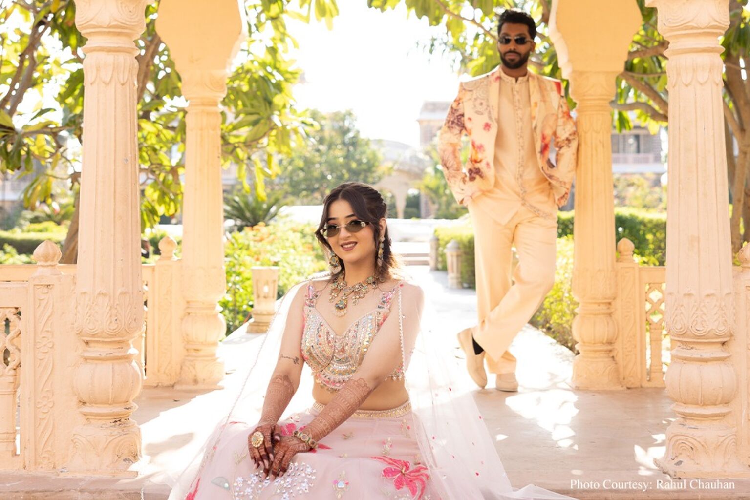 Pawan Rangwani and Bhoomi Santwani, Bhanwar Singh Palace, Pushkar