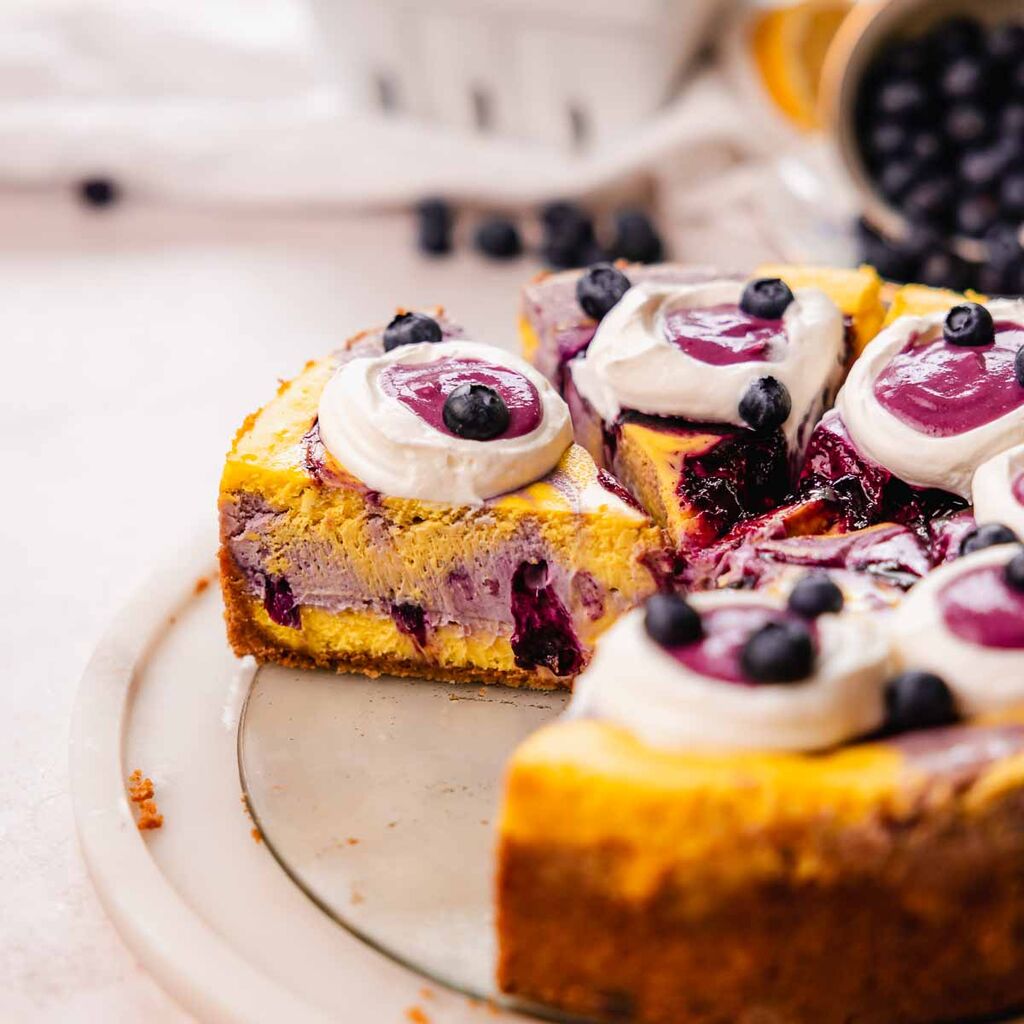 Lemon Blueberry Cheesecake