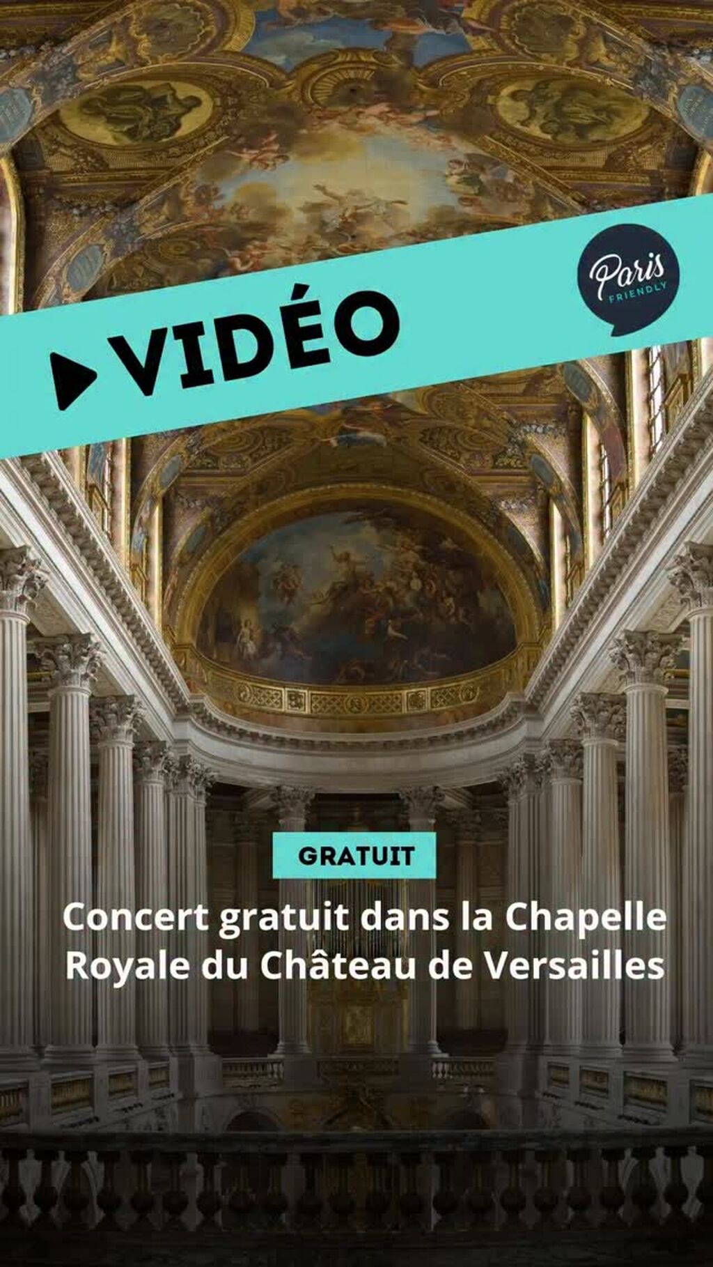 Concert gratuit Versailles