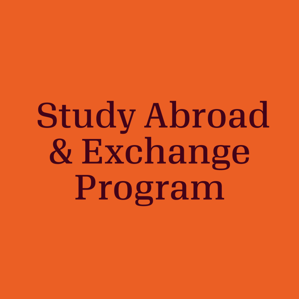 Study Abroad and Exchange Program