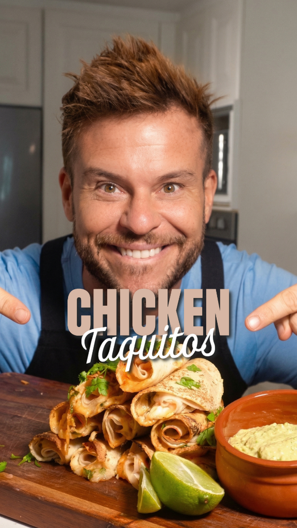 Crispy chicken taquitos you can&rsquo;t stop eating 🌮🔥