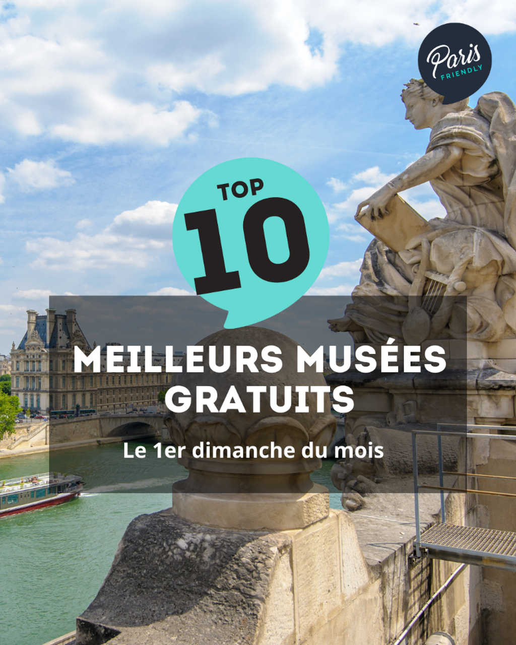 🎨 Mus&eacute;es gratuits &agrave; Paris ce dimanche : notre s&eacute;lection 🌟