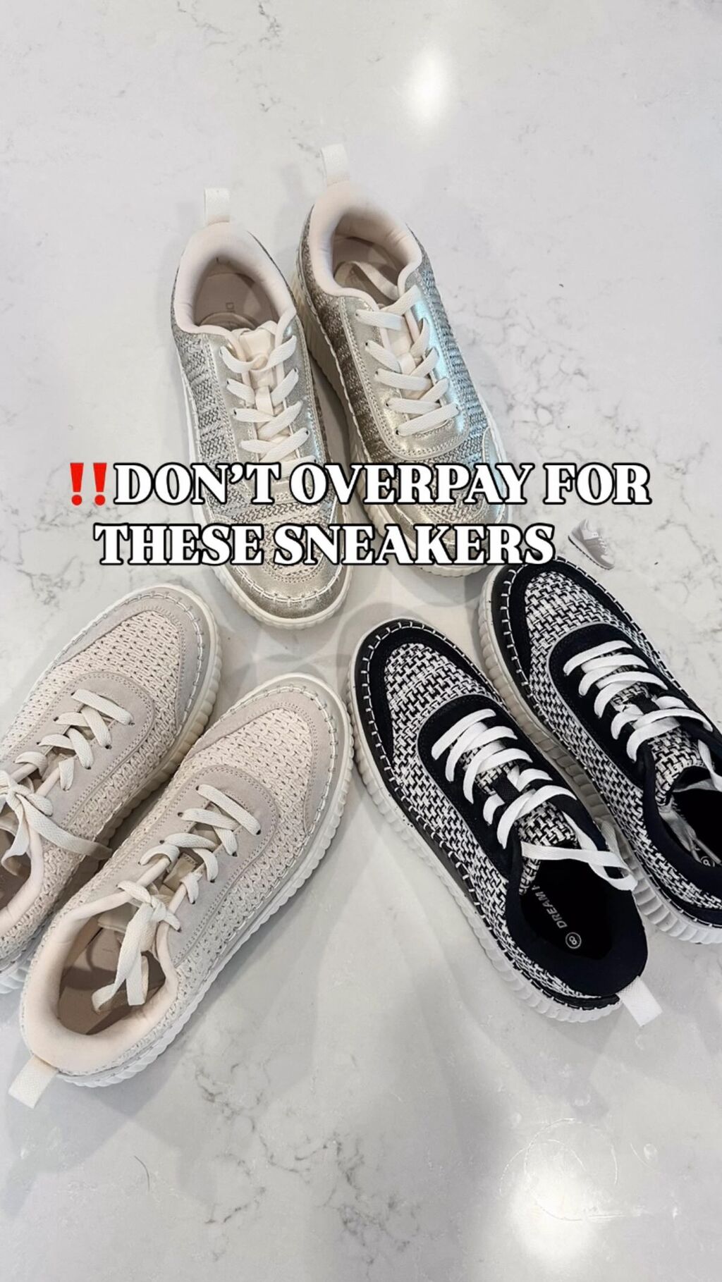 Tweed Sneakers 