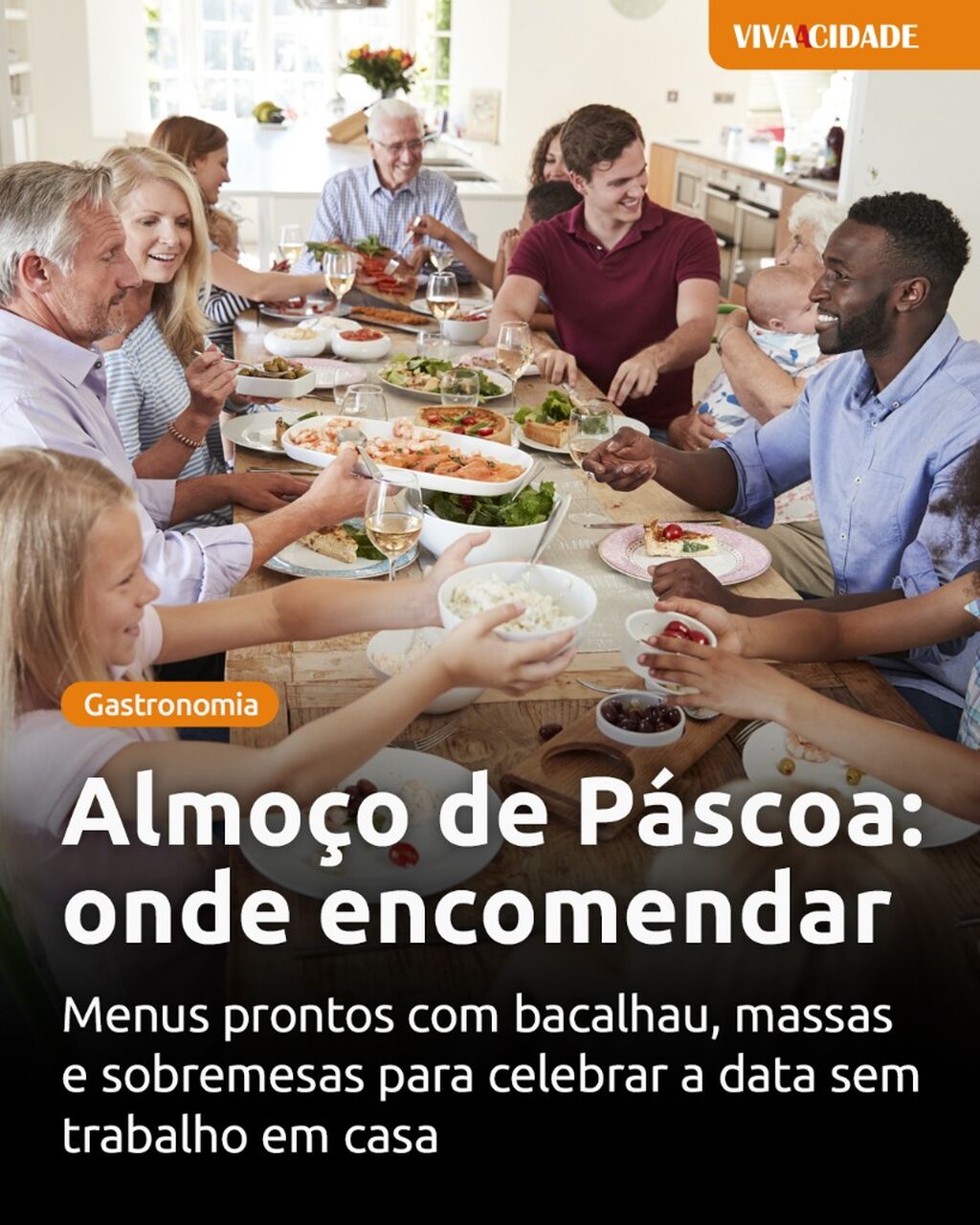 Almo&ccedil;o de P&aacute;scoa: onde encomendar