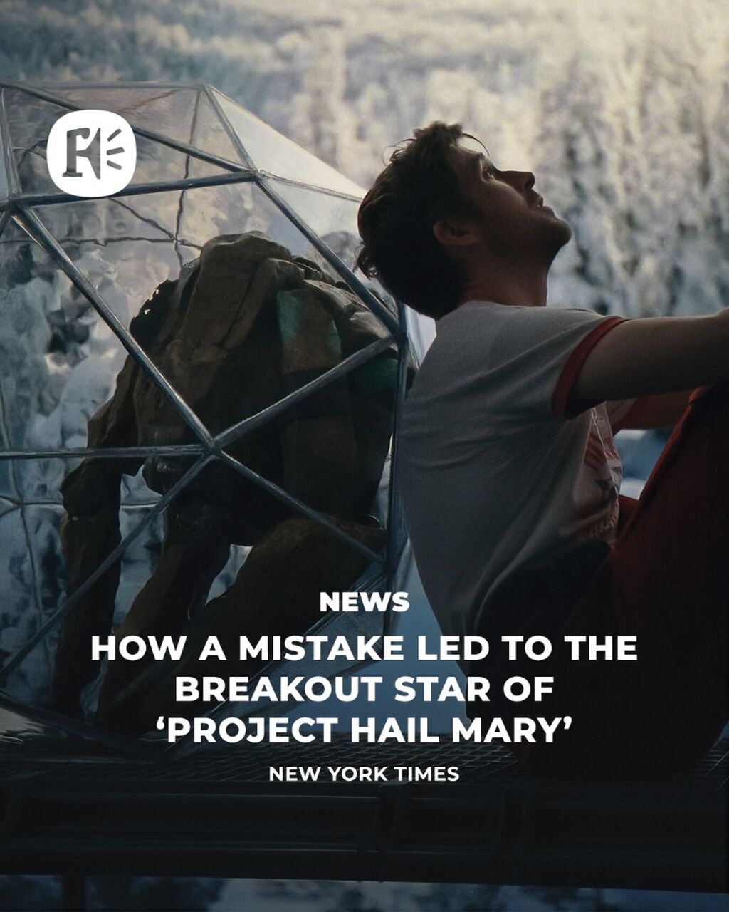Project Hail Mary in The New York Times