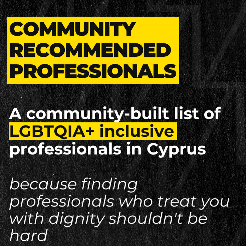 Community Recommended Professionals: Response Form