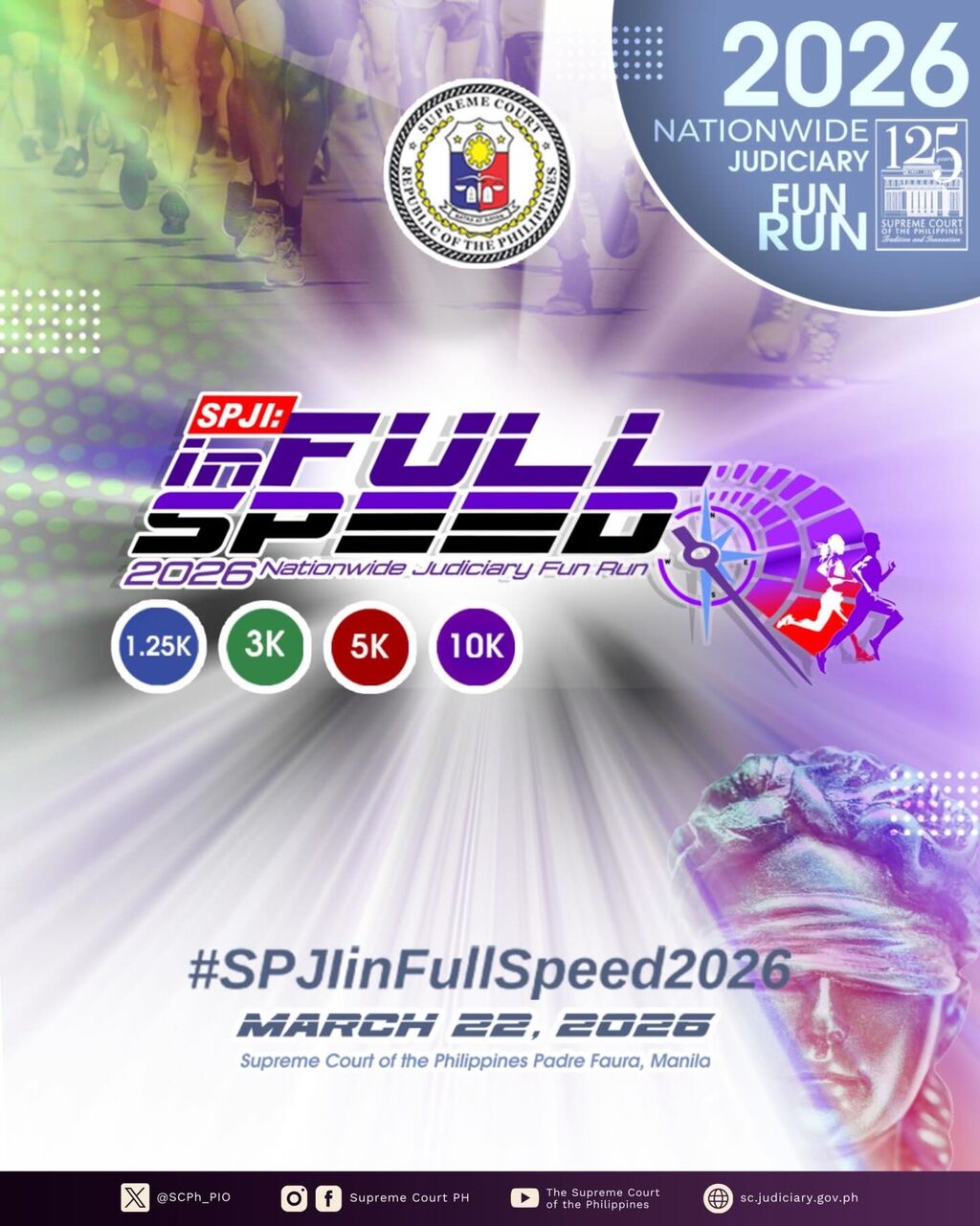 &lsquo;SPJI: In Full Speed&rsquo;: SC to Hold First Nationwide Judiciary Fun Run