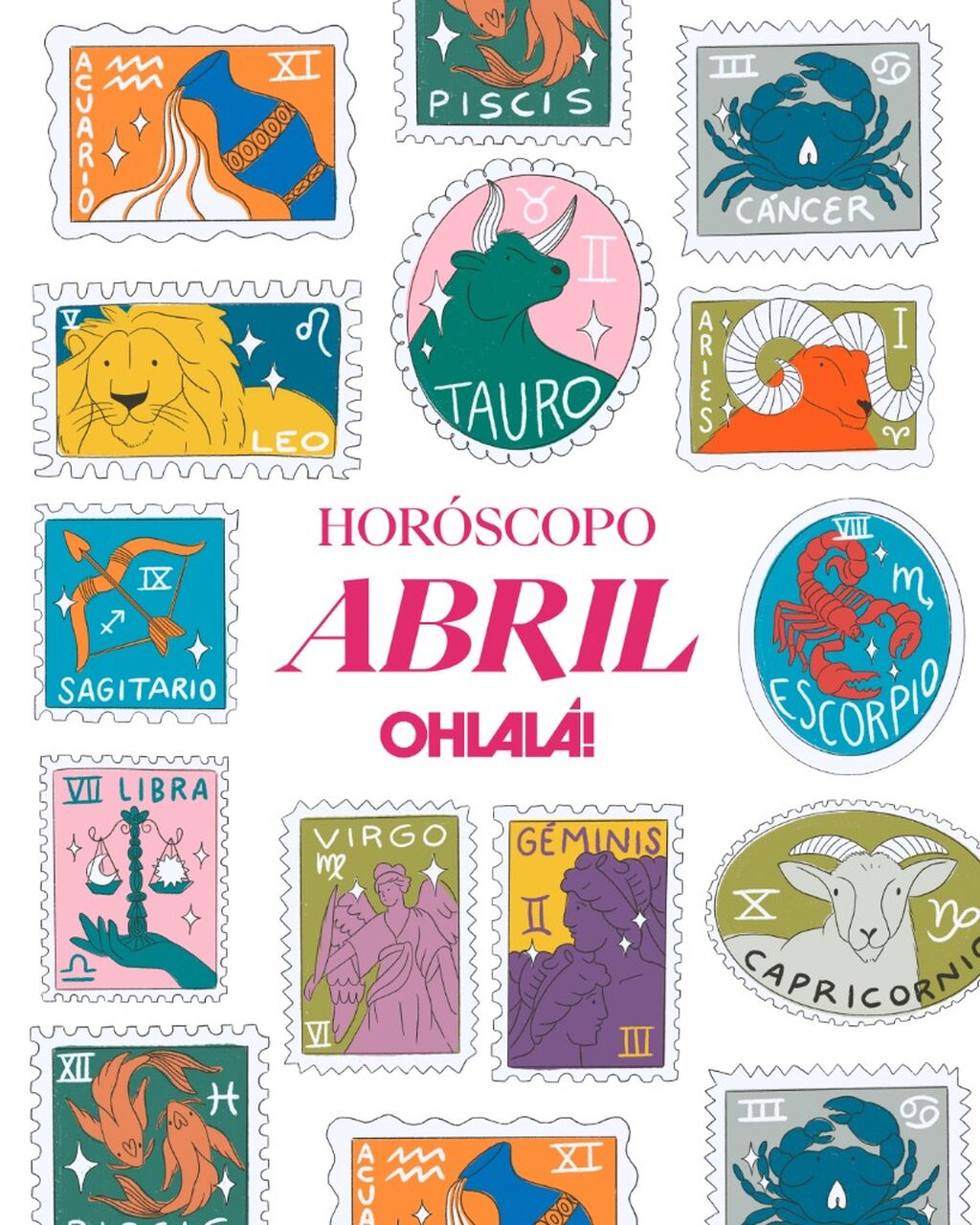 Hor&oacute;scopo - Abril 2026