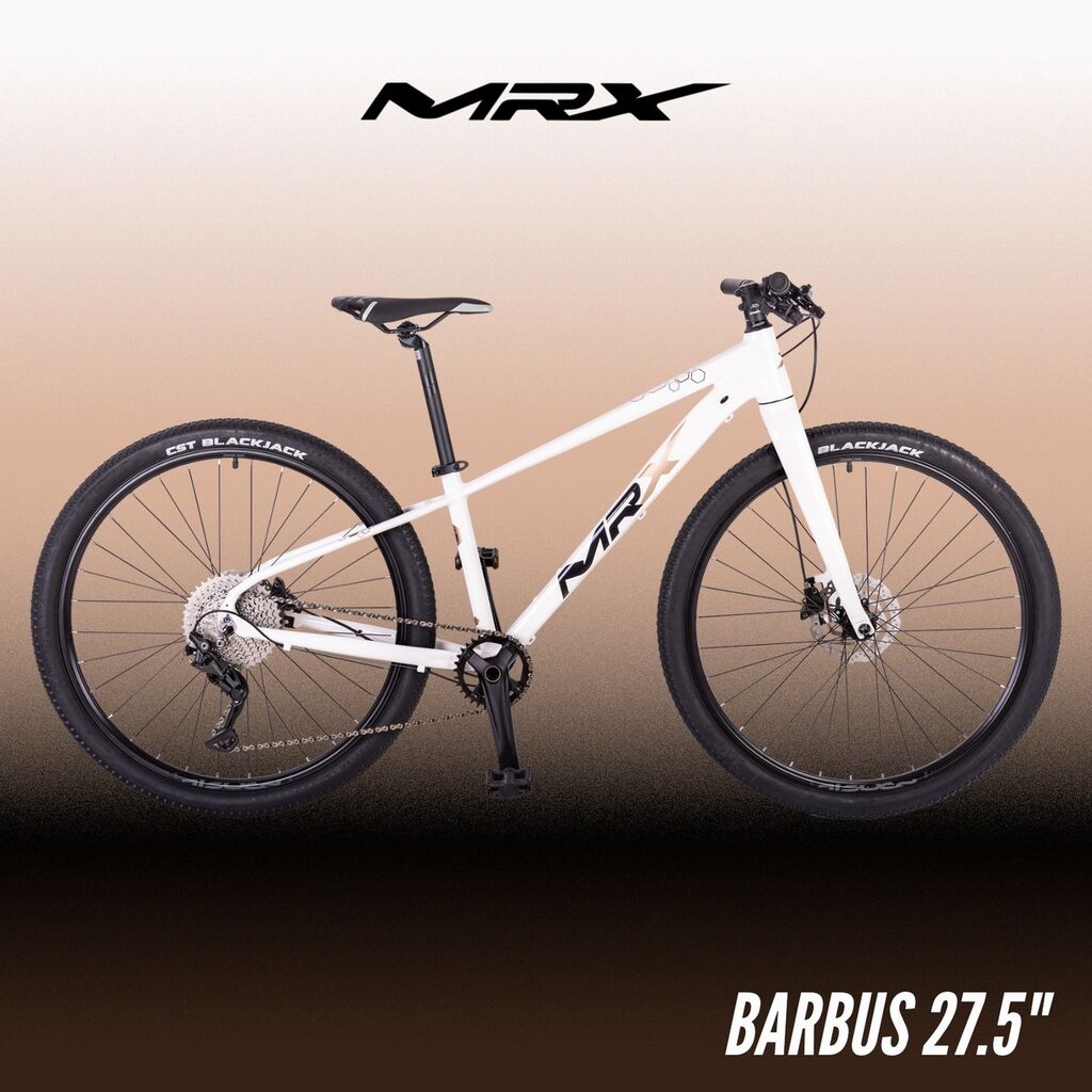 📢 Nově v nab&iacute;dce najde&scaron; tak&eacute; BARBUS 27.5" v aktualizovan&yacute;ch čtyřech barv&aacute;ch a lehk&yacute;m hlin&iacute;kov&yacute;m r&aacute;mem s hladk&yacute;mi spoji.  🟩🟥🟪⬜