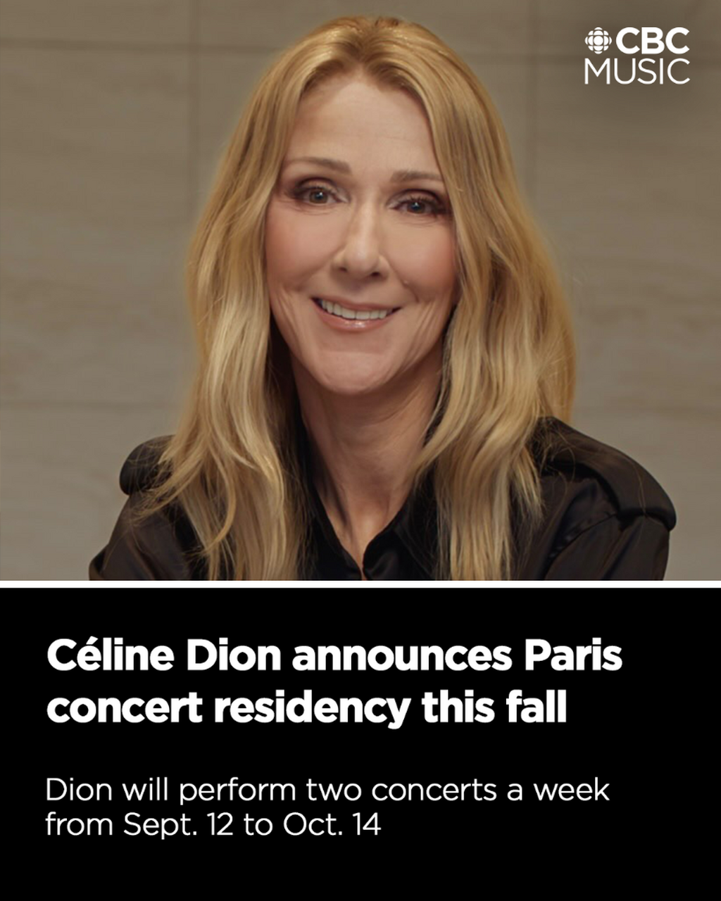 C&eacute;line Dion to return to concert stage with Paris residency this fall