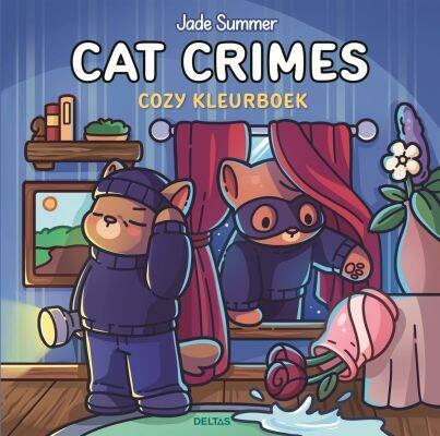 CAT CRIMES KLEURBOEK😍🖤