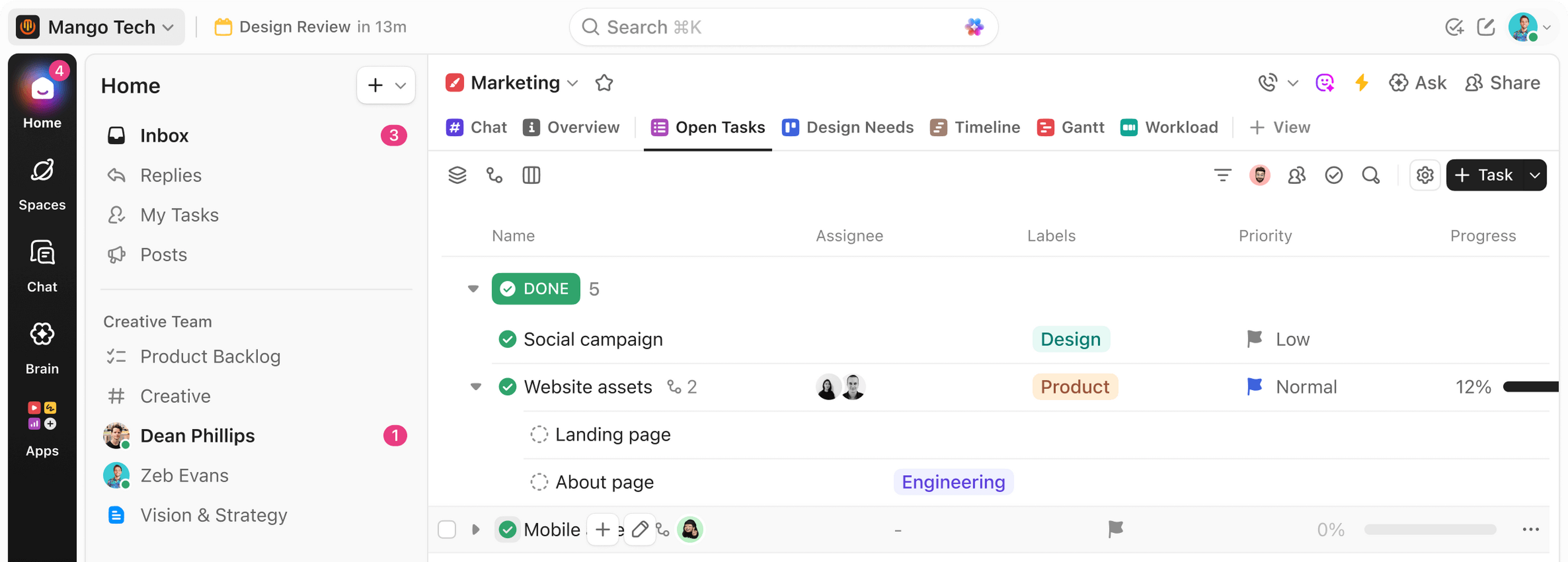 ClickUp&trade; | Maximize productivity &bull; Software, AI, and humans converge