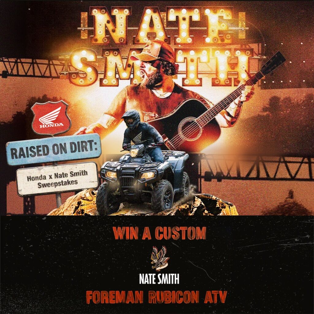 Honda's Raised on Dirt: The Honda x Nate Smith Sweepstakes