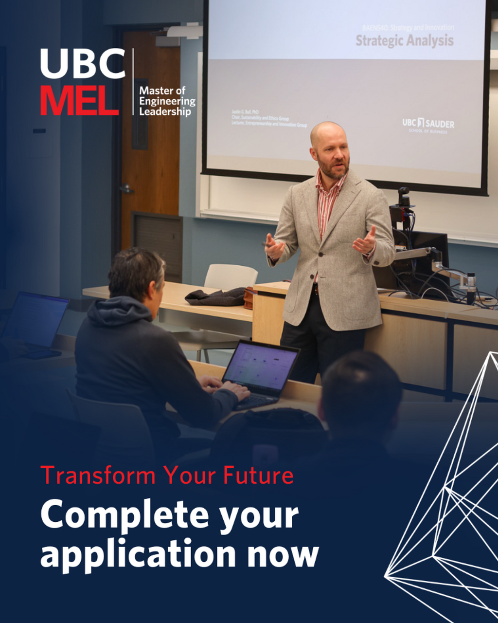 complete your application now